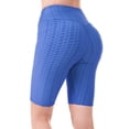 thumbnail image 1 of MixMatchy Women's Solid High Waist Luxury Scrunch Butt Lifting Biker Shorts, 1 of 5