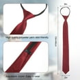 thumbnail image 4 of kurtrusly 4pack/lot Unique Zip Neckties Wide Application With Stylish And Convenient Look 1Set, 4 of 6