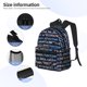 thumbnail image 3 of Balery Function Source Code Mochila para Mujeres y Hombres, Mochila Ligera Casual para Viajes, Mochila Clásica Básica para la Universidad, 3 of 6