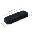 thumbnail image 3 of 1 Pair Removable Chair Armrest Pads Washable Elbow Support forearm Pressure Relief Memory Foam Chair Arm Cover for Home/Office, 3 of 6