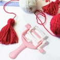 thumbnail image 3 of Tassel Maker Winder, Time Saving Portable 8 Yarn Ball Pom Pom Maker Simple Operation  For Adults For DIY Craft, 3 of 8