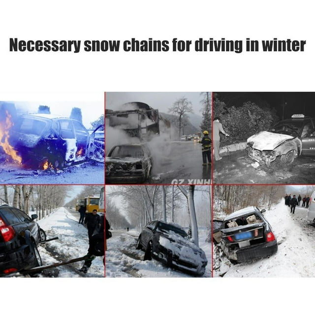 Wheel Chains,Car Snow Chains Anti Car Snow Chains Anti Slip Emergency Tire Straps Class Leading Features