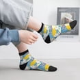 thumbnail image 2 of Pofeuu Cute Poodle Dog Print 30cm Socks, Adult Running Hiking Socks for Youth and Adult, 2 of 7