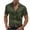 *Army Green, variant on VBVC Men's Satin Short Sleeve Dress Shirt,Shiny Silk-Like Button Down Formal Business Top for Men,Army Green,S-5XL