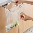thumbnail image 3 of Innovative Kitchen Garbage Bag Holder Convenient Cabinet Door Garbage Bag Holder Sturdy Storage Rack for Small Spaces, 3 of 11