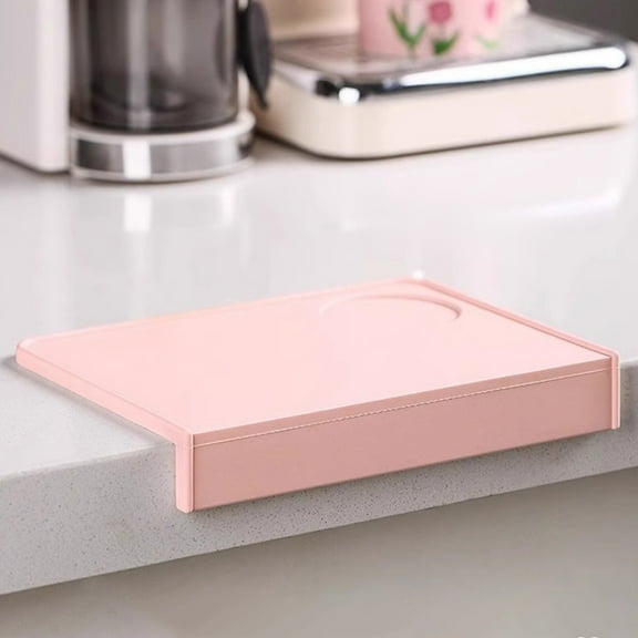 Kraoden Silica Coffee Press Mat, Non-Slip Thickened Tamping Mat for Espresso Bar, Durable Silicone Corner Mat with Shock Absorption and Easy Cleaning, Tabletop Protection