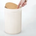 thumbnail image 4 of Bote de basura mDesign Basa Collection de plástico de 5 l/1.3 galones, 4 of 8