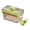 Green single layer 3, variant on NEXAVKPR Plastic Ice Maker Reusable Press Type Ice Box with Lid Ice Storage Box