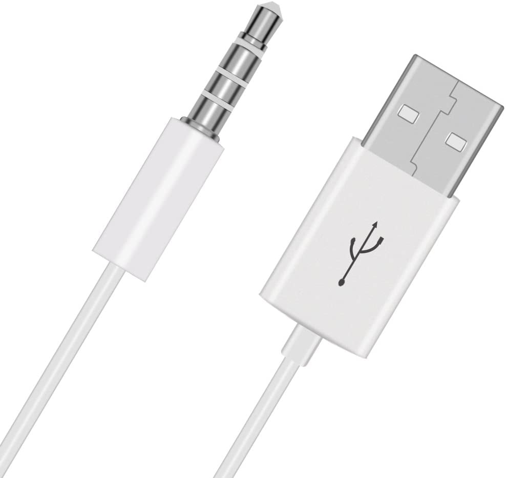 3.5mm White Replacement USB Charge Power Cable Cord for Beats by Dre