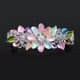 thumbnail image 2 of Pinza de Pelo de Flor Chica de Moda Pedrería de Cristal Llena Broche de Horquil Soledad pinza de pelo, 2 of 8