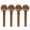 mahogan, variant on 4/4 Violin Machine Head Rosewoods Construction Smooth Tuning Precisions for Professional Musicians