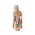 thumbnail image 4 of Coco Reef Womens Monaco True Layered Mesh Underwire Tankini Top C-DD Cups Style-U68425 Swimsuit, 4 of 4