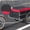55" Black+Red Trailer, variant on 56.75" Bike Trailer with Safe Hitch System,Quick Release Wheels & Folding Design,Trailer with Waterproof Cover & Storage,Suitable for Cycling Travel,Black Red