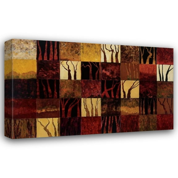 Gail Altschuler 24x17 Gallery Wrapped Canvas Wall Art Titled - Dark Trees