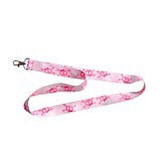 Pink Skull Lanyard, for Keychain or ID Badge