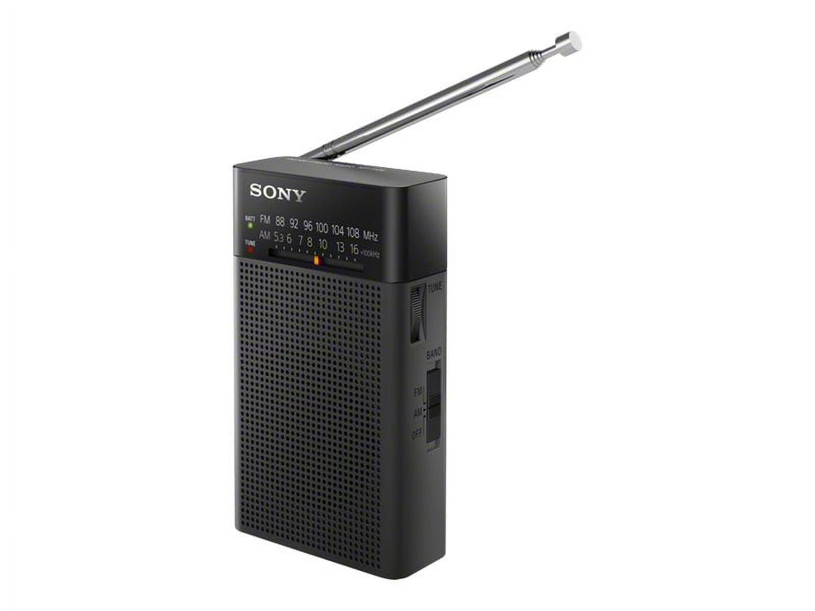 Sony Radio Portátil ICF-P36 Negro