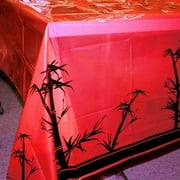 Fun Express - Chinese New Year Tablecover, 54" x 108", Plastic
