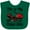 Green, variant on Inktastic Mower My Other Ride Boys or Girls Baby Bib