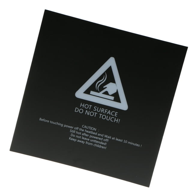 fastboy Lit d'Imprimante 3D Construire Surface Plaque de Lit en Feuille Chauffée Lit Carré 220x220mm