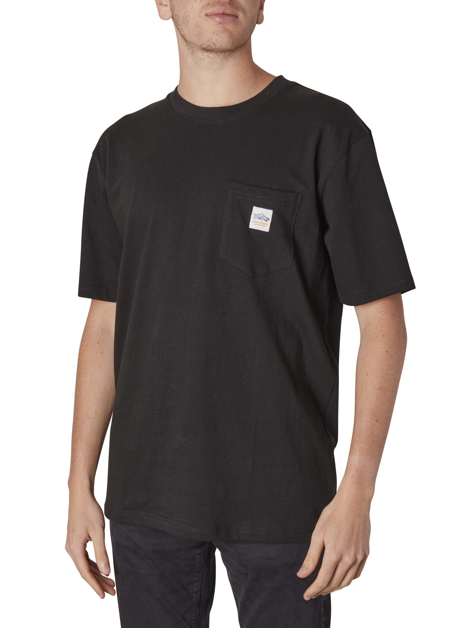 Bass Creek Outfitters Men's Cotton Pocket Tee, Sizes M-2XL