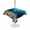 Blue, variant on Outdoor Tablecloth with Umbrella Hole for Patio/Picnic/Party/Camping, Red Ocean Waves Waterproof Table Cloth Rectangle Table Cover Washable, Summer Beach Coastal Abstract (60"x 84")