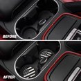 thumbnail image 3 of 4 Pack Car Cup Holder Coasters, Colored American Flag US Flag Insert Car Cup Coaster, 2.75 Inch Anti Slip Shockproof Embedded Drink Mat, Vehicle Interior Decor Accessories, 3 of 6