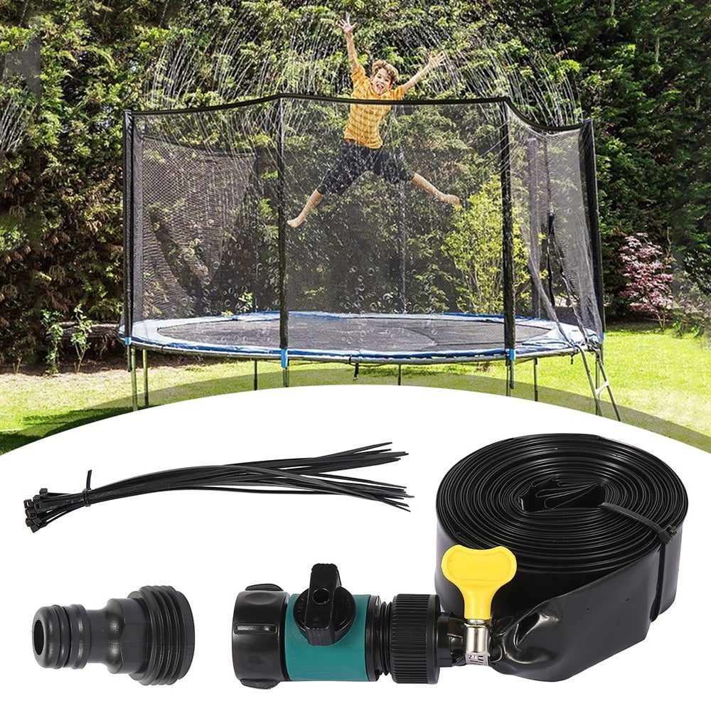 12M Trampoline Sprinklers for Kids Trampoline Spray Water Park Fun