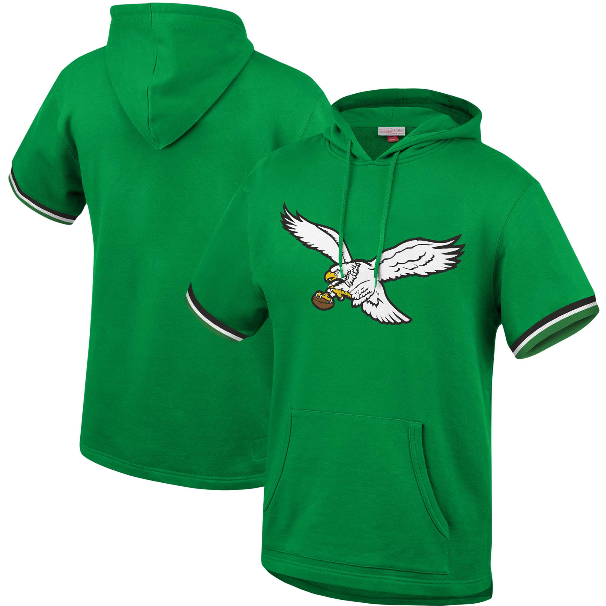 kelly green eagles hoodie