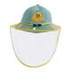 thumbnail image 3 of Gorro de protección Zulema Sombrero de cara completa para niños Azul, 3 of 8