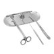 thumbnail image 1 of de 4 piezas de herramientas para el extintor de , de mecha, bandeja para el adelgazamiento de , uso duradero Plata Soledad Recortador de mecha de vela, 1 of 6