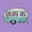Purple Mint, variant on Manfei Cute RV Car Twin Fitted Sheet 2 Pieces,Happy Camping Bedding,Light Cyan Mint,1 Fitted Sheet and 1 Pillowcase