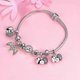 thumbnail image 4 of 2 Pcs Heilwiy 925 Sterling Silver Rubber Spacer Stoppers For Diy Pandora Bracelets Gift, 4 of 4