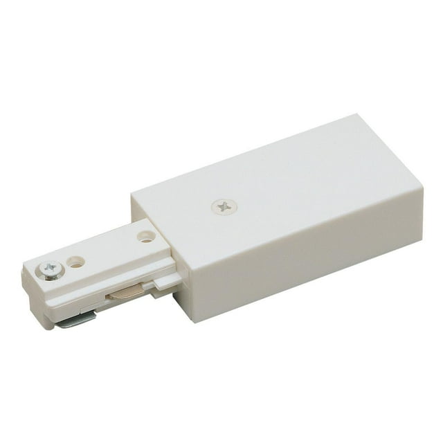 Nora Lighting NT-316W/L Live End Feed Polarité Gauche, Blanc