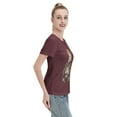 thumbnail image 4 of T-Shirt Basique à Manches Courtes pour Femmes Demon Slayer Blade Tanjiro, 4 of 5
