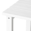 thumbnail image 2 of WestinTrends Outdoor Side Table, All Weather Poly Lumber Adirondack Small Patio Table Square End Table for Pool Balcony Deck Porch Lawn Backyard, White, 2 of 13