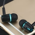 thumbnail image 5 of Auriculares con cable y micrófono | Auriculares internos con aislamiento de ruido | Sonido estéreo | Conector de 3,5 mm | Diseño ergonómico ligero | Audio HD | Cable sin enredos | Compatibilidad, 5 of 5