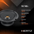 thumbnail image 2 of Par de parlantes de medios HERTZ SV-165.1 de 6,5" 4 ohmios SPL, 2 of 7