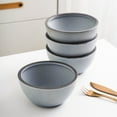 thumbnail image 5 of Stone Lain Tina 32-Piece Dinnerware Set Stoneware, Blue and Grey, 5 of 6