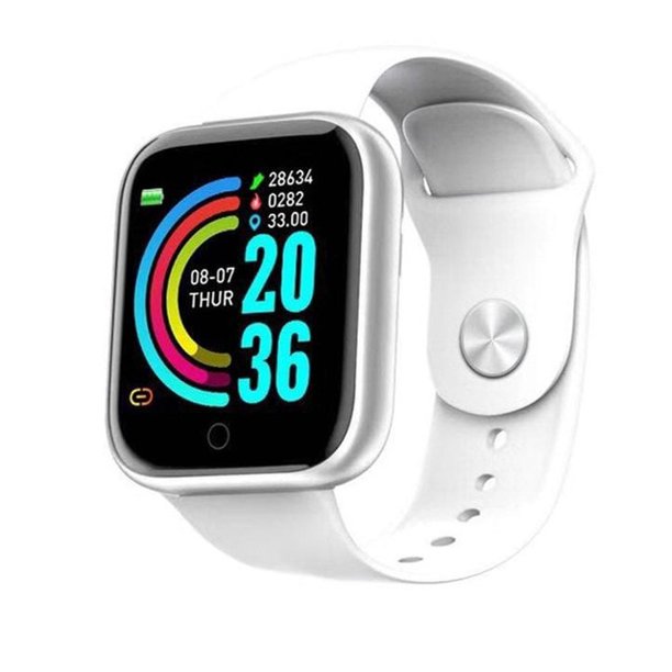 Reloj Inteligente Y68 Impermeable Con Frecuencia Cardiaca Y Presión Arterial Para Android Ios D20 Gao Jiahui unisex