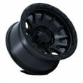 thumbnail image 2 of 18x9 Fuel Offroad FC884 Fortress Matte Black W/ Gloss Black Lip Wheel 5x5 (1mm), 2 of 3