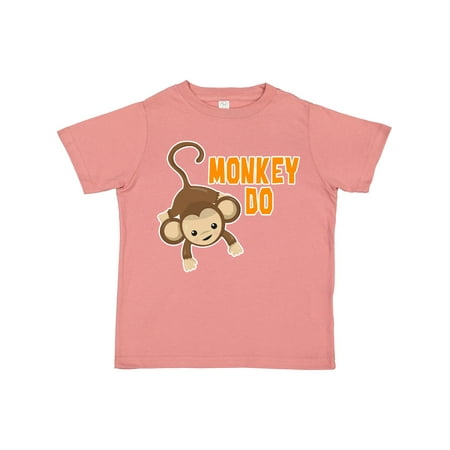 

Inktastic Monkey Do with Monkey Gift Toddler Boy or Toddler Girl T-Shirt