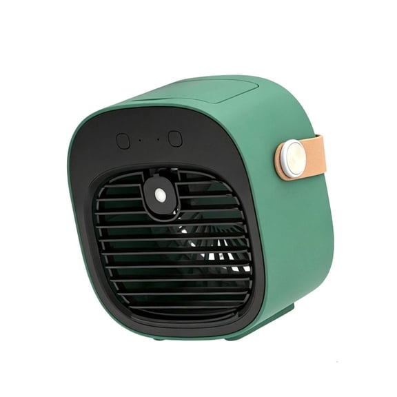 ZELVINN Portable Desk Fan with Mist Directed Close-Up Cooling Tabletop Build for Work Study Nightstand Comfort