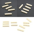 thumbnail image 2 of Yokua Guitar String Nuts, 5 Pieces Slotted Guitar String Nuts Guitar Nuts Replacement, 2 of 12