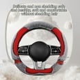 thumbnail image 5 of Rbaofujie Steering Wheel Cover Car Steering Wheel Cover Car Warm Non-slip Handlebar Cover Winter Antifreeze Hand Car Steering Wheel Cover Steering Wheel Covers, 5 of 8
