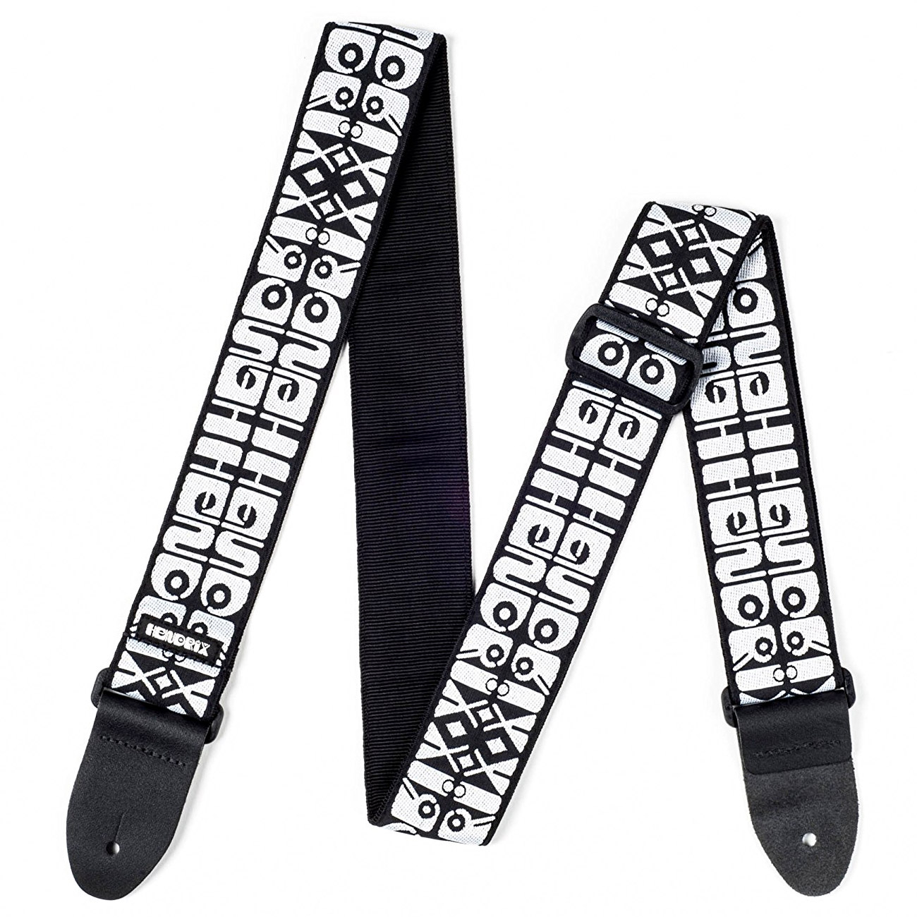 JH05 STRAP HENDRIX LOGO B/W