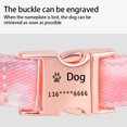 thumbnail image 4 of Universal Pets Collar Flower Pattern Printing Adjustable Buckle Elastic Collars Cute Necklace Anti-lost Accessory Courtyard Bowknot, 4 of 8