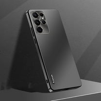 Allytech Galaxy S25 Ultra Case, Ultra Slim Fit Lightweight Shockproof Anti-scratch Aluminum Metal Frame Case Camera Cover Bumper Case for Samsung Galaxy S25 Ultra 5G - Black