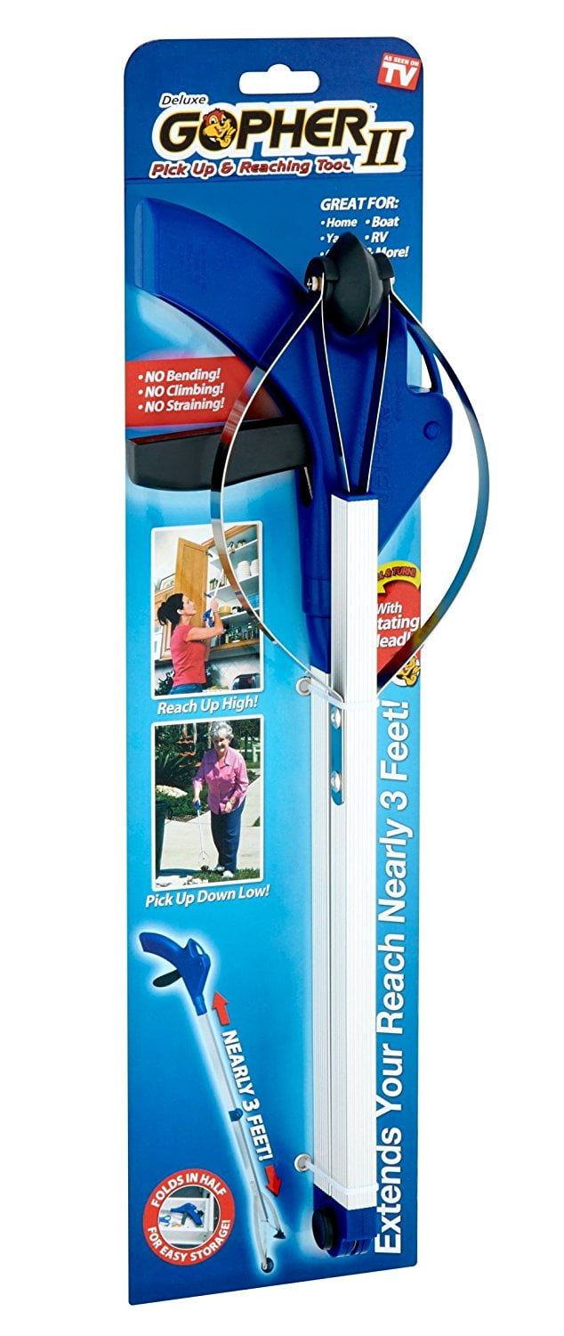 best reacher grabber for seniors on Ontel Gopher Pick Up Reaching Tool 1 Ea Walmart Com Walmart Com