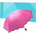 thumbnail image 4 of HUGFEGWE Travel Umbrella 8 Ribs Umbrella Folding Umbrella Sun Umbrella Patterned Umbrella Vinyl Pattern Umbrella CJB91-26558, 4 of 9