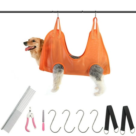 

Small and medium-sized cat and dog beauty hammock cat and dog hammock pet nail trimming